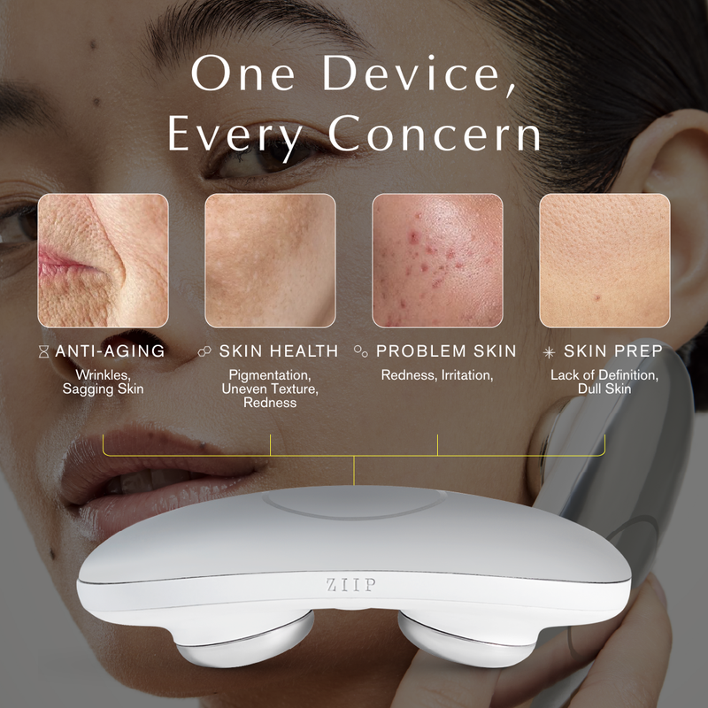 Microcurrent Facial Device | ZIIP HALO Microcurrent Facial Device | ZIIP HALO