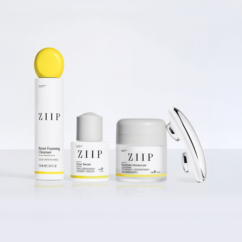 ZIIP HALO Glass Skin Routine
